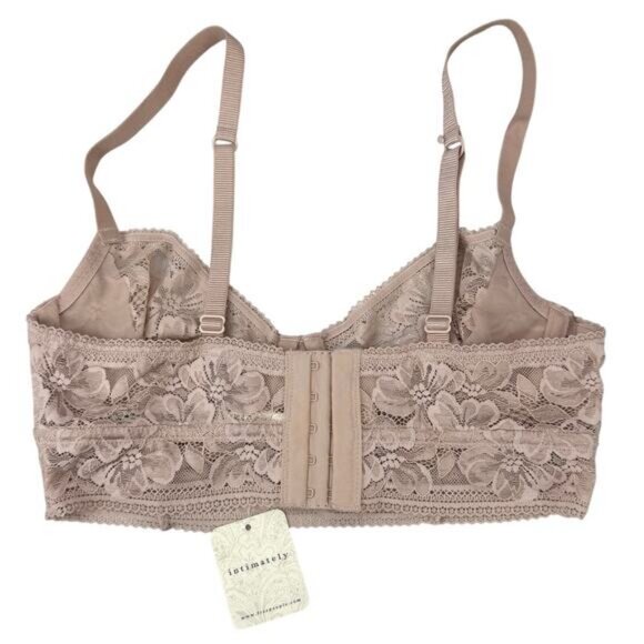 NWT FREE PEOPLE Intimately FP Sorento Demi Longline Size 32D Sweet Nothings - Picture 6 of 6